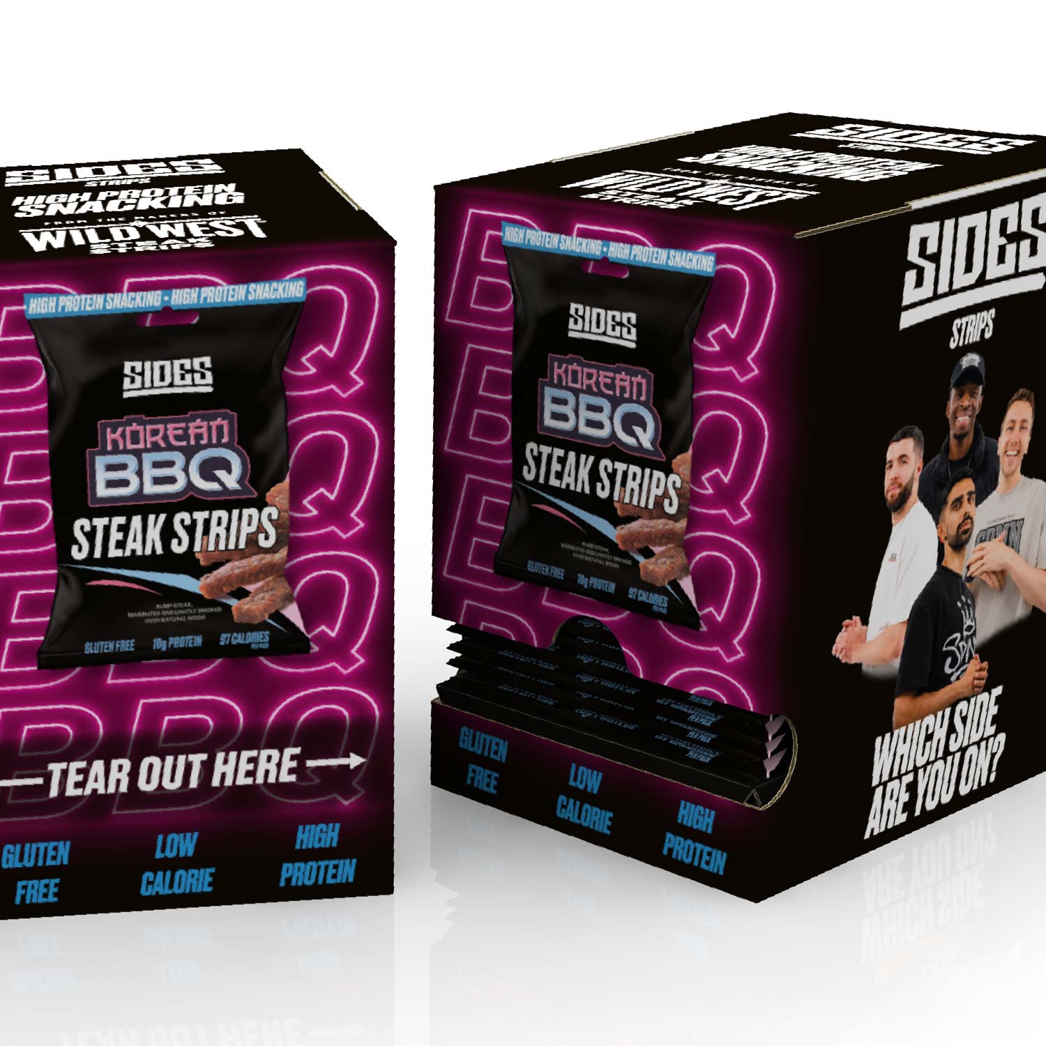 Sides Korean BBQ Beef Steak Strips