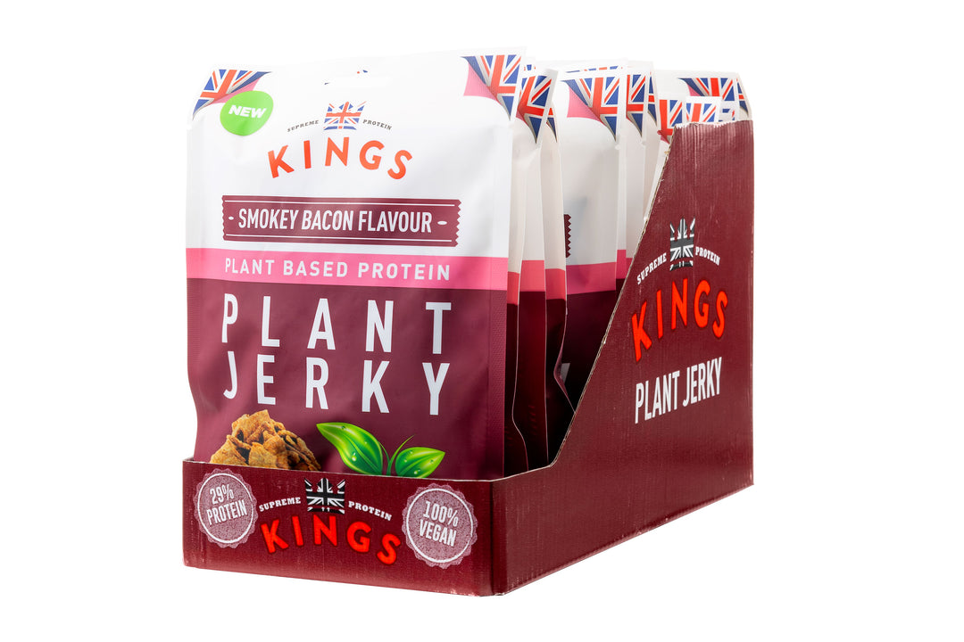 Kings Veggie Smokey Bacon Flavour Jerky