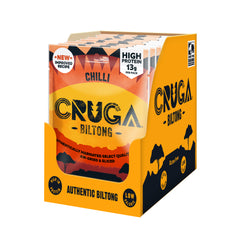 Box of Cruga Chilli Biltong packets.