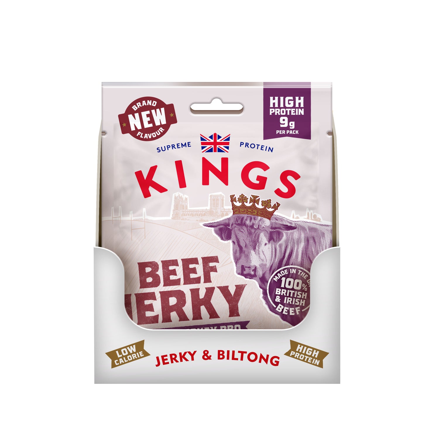 Kings Smokey BBQ Flavour Beef Jerky