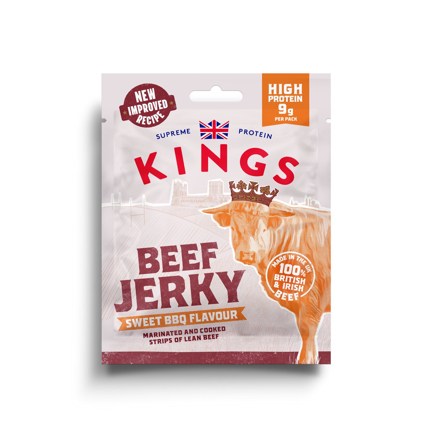 Kings BBQ Flavour Beef Jerky
