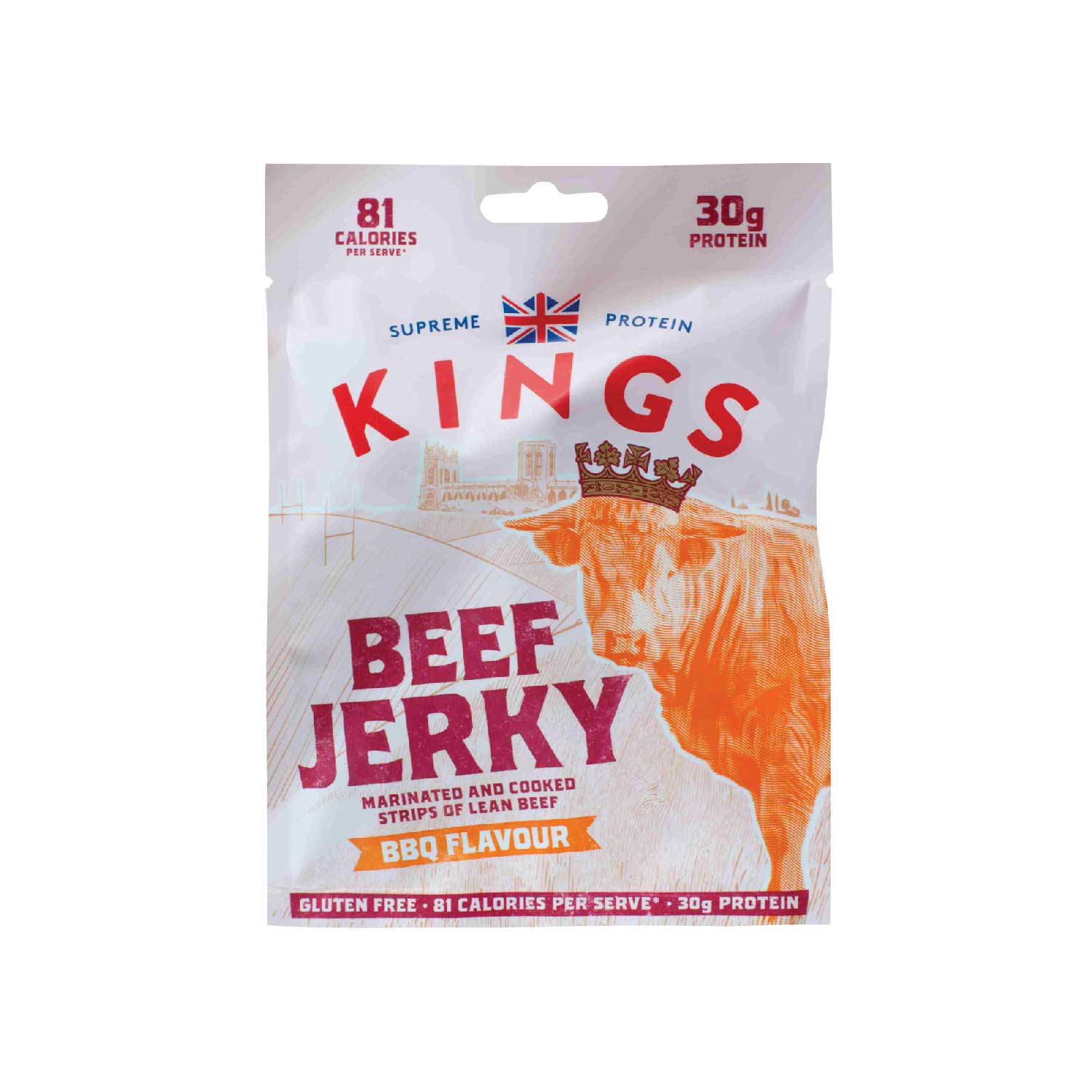 Kings BBQ Flavour Beef Jerky