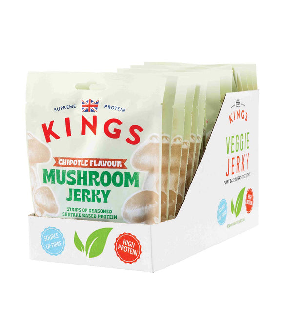 Kings Chipotle Flavour Mushroom Jerky